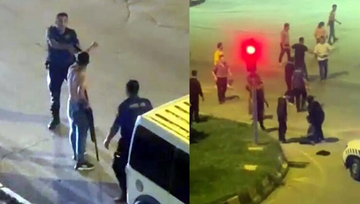 Saniye saniye kaydedildi: Muş’ta silahlı ve sopalı kavga!