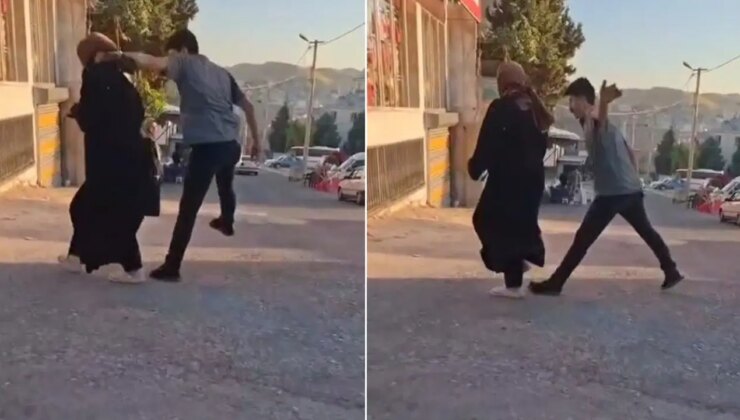 Şanlıurfa’da erkek dehşeti: Kadını sokak ortasında darbetti, tepki gösterenlere de saldırdı!