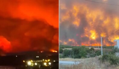 Şarköy orman yangını söndürüldü mü? Tekirdağ orman yangını kontrol altına alındı mı?