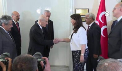 ‘Silah bırakma’ sonrası ilk kez: DEM Parti heyetinden, MHP lideri Devlet Bahçeli’ye ziyaret