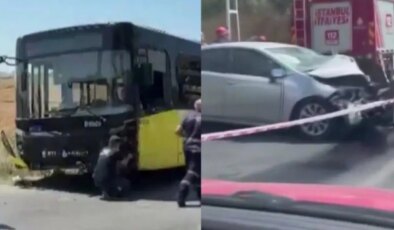 Son Dakika… Arnavutköy’de İETT kazası: 1 kişi hayatını kaybetti