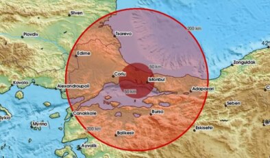 Son Dakika… İstanbul’da hissedilen bir deprem meydana geldi