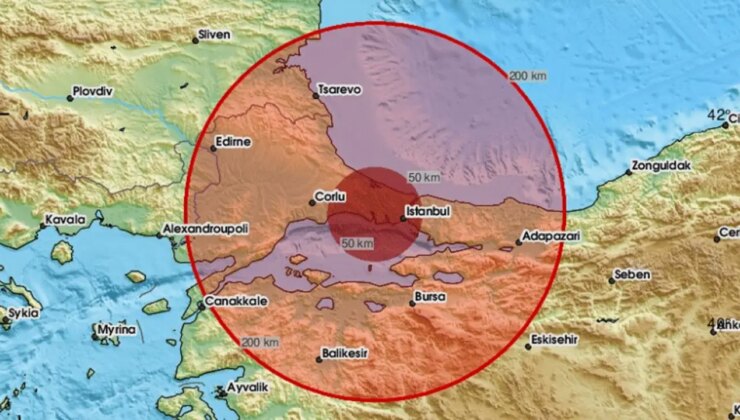 Son Dakika… İstanbul’da hissedilen bir deprem meydana geldi