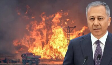 Son dakika… Yerlikaya’dan ‘orman yangınları’ açıklaması: 23 şüpheli gözaltına alındı!