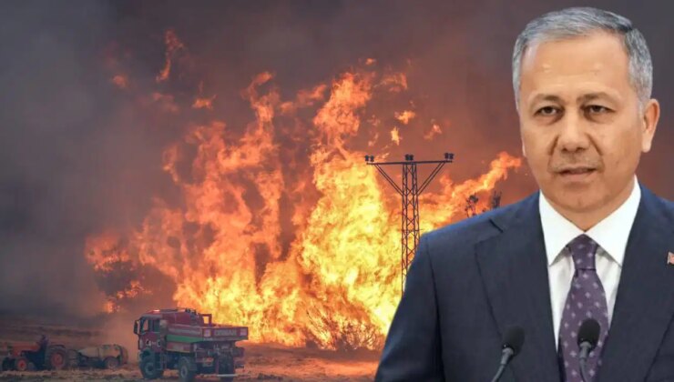 Son dakika… Yerlikaya’dan ‘orman yangınları’ açıklaması: 23 şüpheli gözaltına alındı!