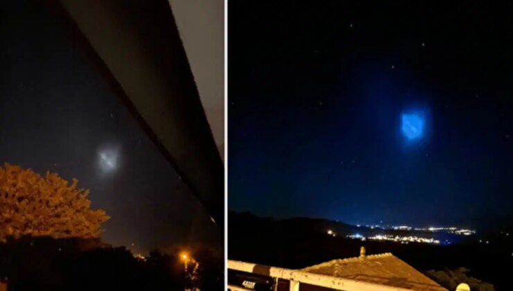 Sosyal medyada tartışma yaratmıştı… Gökyüzündeki mavi spiralin gizemi çözüldü!