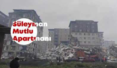 ‘Süleyman Mutlu Apartmanı’ soruşturması: Bilirkişi raporu 2,5 yıl sonra geldi, iddianame hala hazırlanmadı