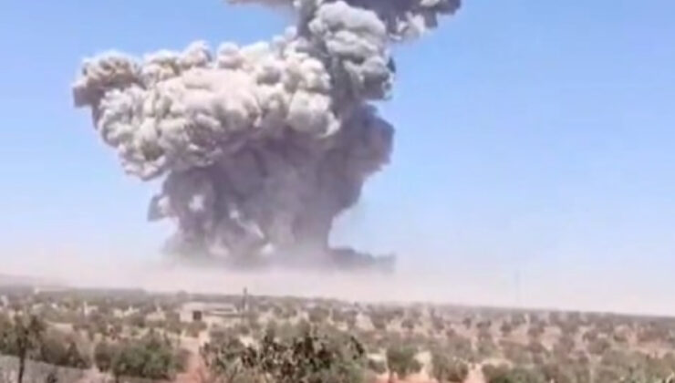 Suriye’de mühimmat deposu patladı: 5 ölü