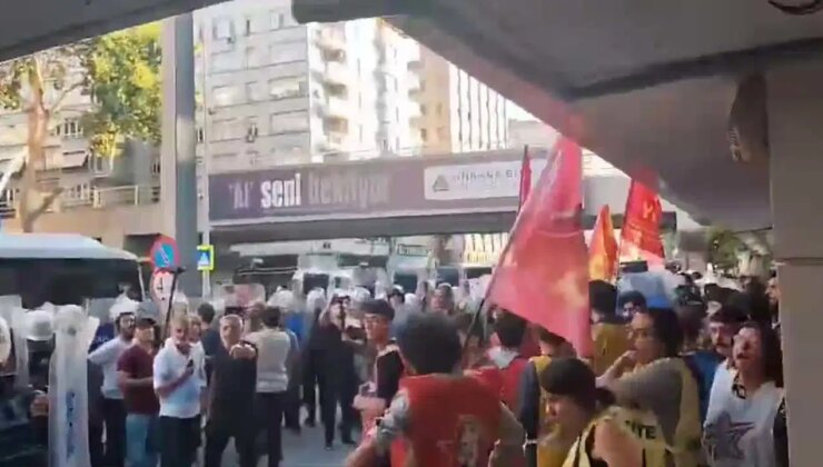 ‘Suruç Katliamı’ yürüyüşüne polis müdahalesi: Gözaltılar var