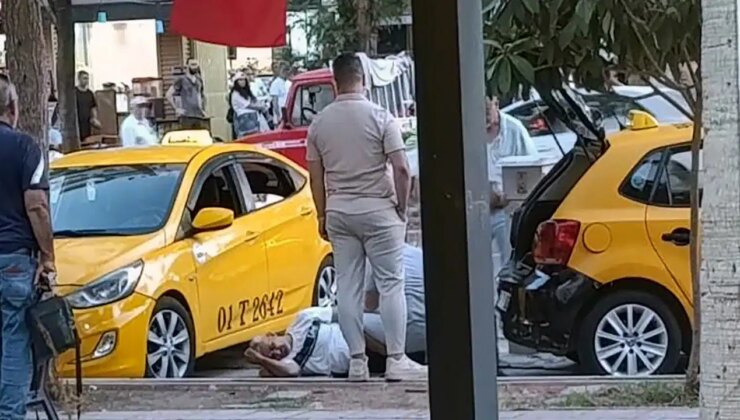 Taksi durağında saldırı: Şoförleri vurup kaçtı
