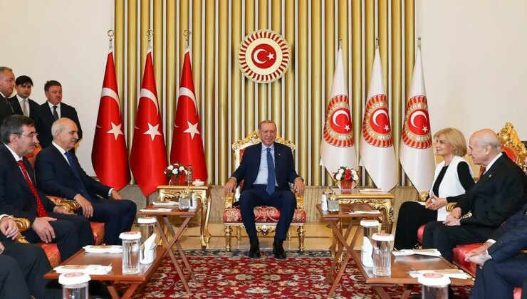 TBMM’de ’15 Temmuz’ anması: Erdoğan kimlerle bir araya geldi?