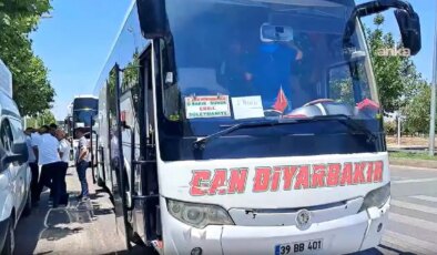 Terör örgütü PKK yarın silah bırakıyor… Otobüsler yola çıktı!