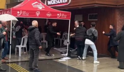 Trabzon’da CHP standına saldırı davası: Sanığın tutukluluğunun devamı kararlaştırılan dava 22 Temmuz’a ertelendi