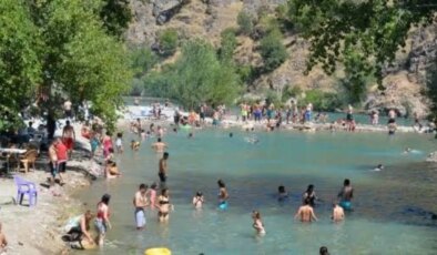 Tunceli’de belirlenen alanlar dışında suya girmek yasaklandı