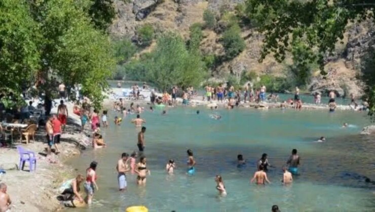 Tunceli’de belirlenen alanlar dışında suya girmek yasaklandı