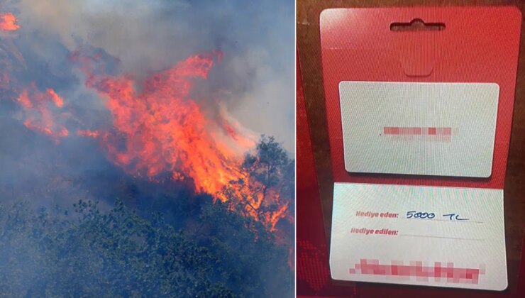 Türkiye’nin dört bir yanı yanarken… Hak-iş sendikalarından gazetecilere tepki toplayan ‘hediye’