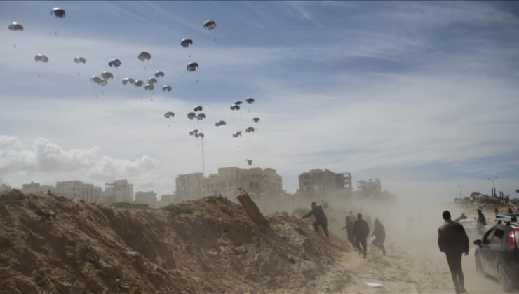Ürdün ve BAE, İsrail’in Gazze ambargosunu havadan yardım atarak kırmaya çalışıyor