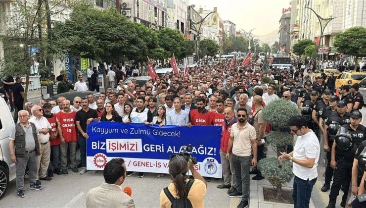 Van’da kayyum yönetimi 223 işçiyi işten çıkardı… Emek ve Demokrasi Platformu’ndan protesto