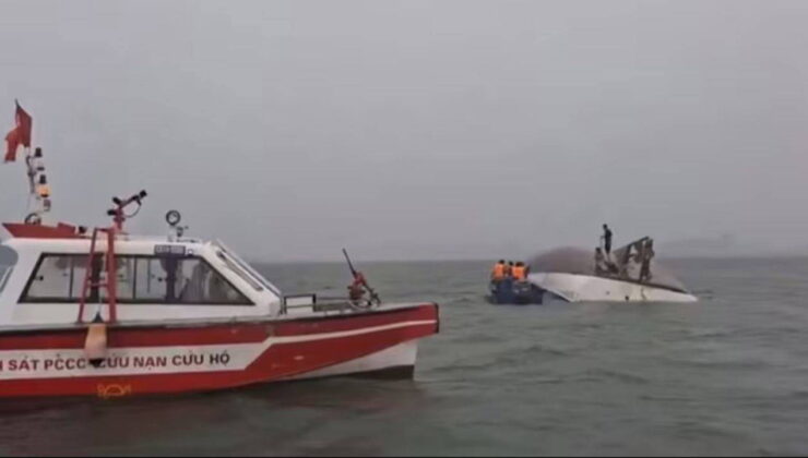 Vietnam’da tur teknesi alabora oldu: 34 ölü