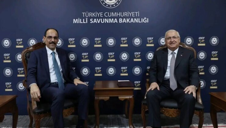 Yaşar Güler ve İbrahim Kalın’dan kritik temas