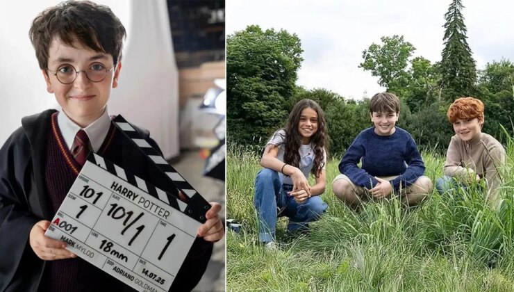 Yeni Harry Potter dizisinden ilk kare geldi!