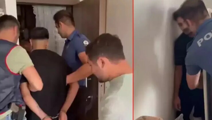 33 yıl hapisle aranan firari hükümlü, evdeki rafın arkasında saklanırken yakalandı