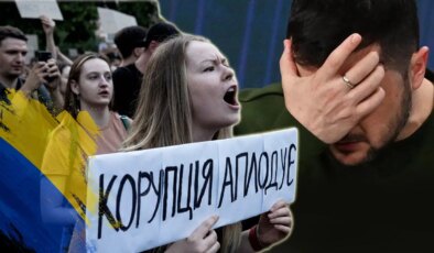 AB yardımları kesti, halk sokaklarda… Zelenski’nin koltuğu sallantıda mı?