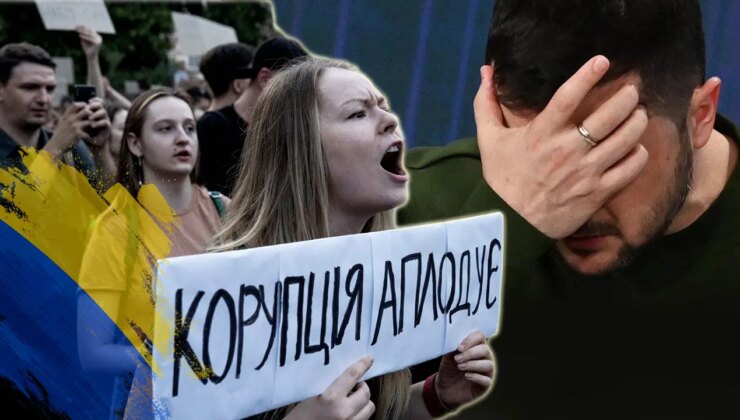 AB yardımları kesti, halk sokaklarda… Zelenski’nin koltuğu sallantıda mı?