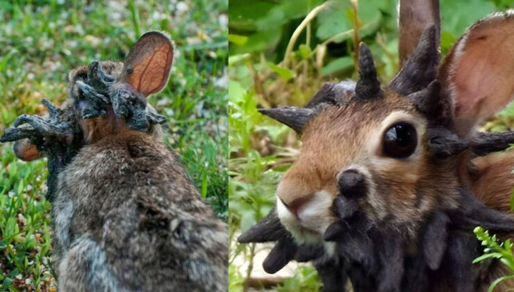 ABD’de ‘boynuzlu tavşan’ paniği: Nedeni ortaya çıktı