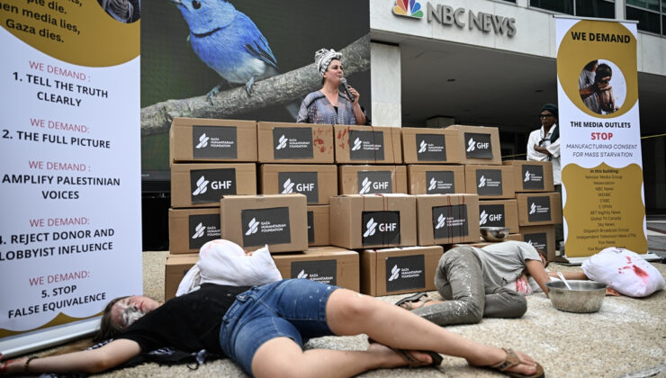 ABD’de göstericilerden, medyaya ‘Gazze’ tepkisi: Suç ortaklığını durdurun