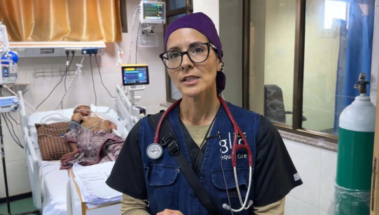 ABD’li hemşire Gazze’den çağrı yaptı: Kendi gözünüzle görün