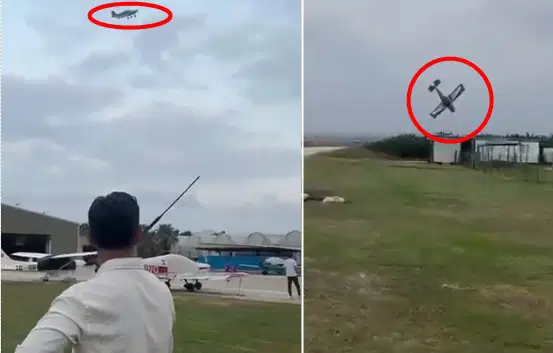 Adana’da düşen uçak, evlilik teklifinden sonra irtifa kaybetmiş… O anlar kamerada!