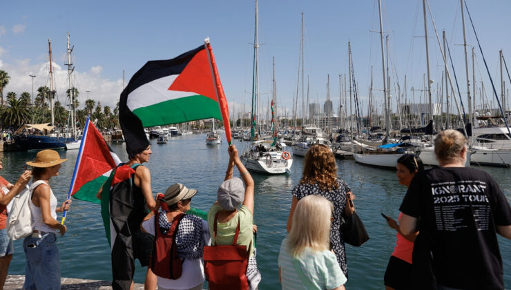 Akdeniz’den Filistin’e onlarca tekne, İsrail ablukasını kırmak için yelken açtı