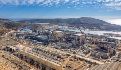 Akkuyu Nükleer Güç Santrali’nin 2026’da devreye alınması planlanıyor