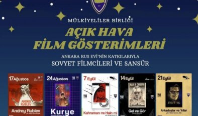 Ankara’da Sovyet Sineması rüzgarı
