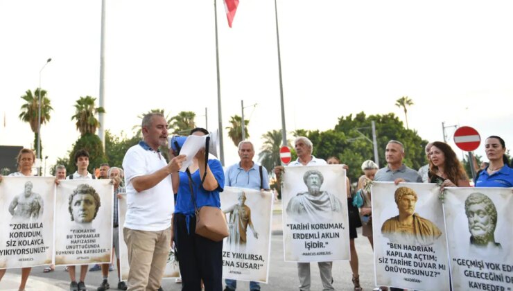 Antalya Müzesi’nin yıkım kararına demokratik kitle örgütlerinden tepki