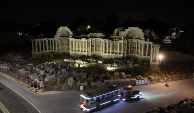 Antalya’da gece müzeciliği, antik kentlere can verdi
