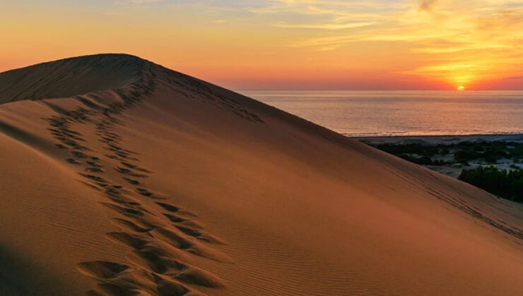 Antalya’nın mini çölü Patara kum tepeleri