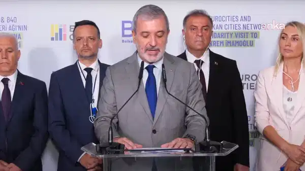 Avrupalı belediye başkanları İBB binasında: İmamoğlu’na ‘özel’ ödül