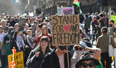 Avustralya’da Gazze eylemi: İsrail’in kıtlığa sebep olan ablukası protesto edildi