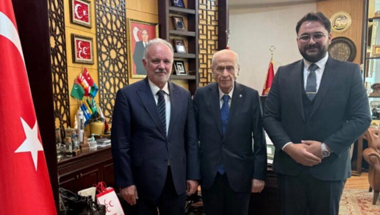 Ayhan Bilgen’den Bahçeli’ye ziyaret