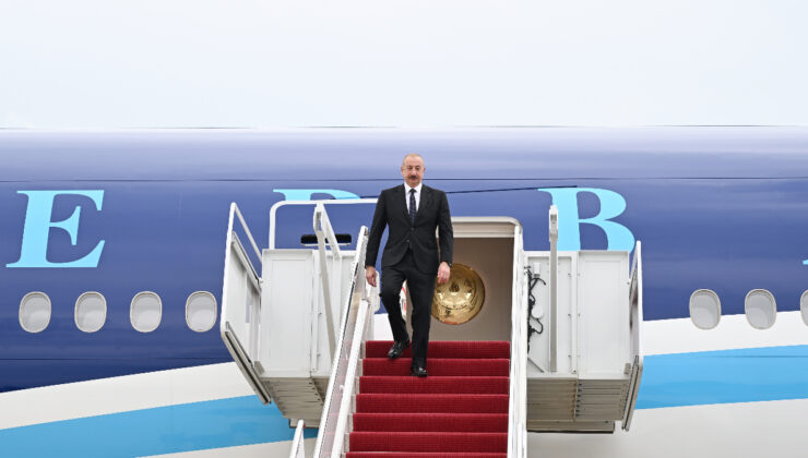 Azerbaycan Cumhurbaşkanı Aliyev, ABD’de: Yarın Trump ile görüşecek