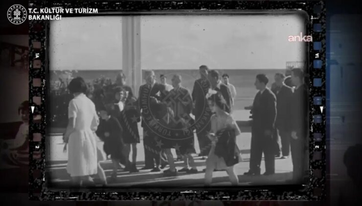 Bakan Ersoy paylaştı: Atatürk’ün bu görüntüleri ilk kez gün yüzüne çıktı