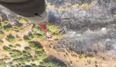 Balıkesir’de orman yangını: 13 saat sonra kontrol altına alındı!