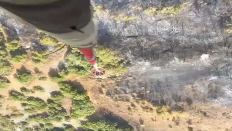 Balıkesir’de orman yangını: 13 saat sonra kontrol altına alındı!