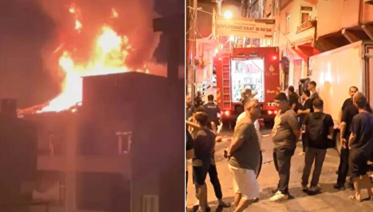 Beyoğlu’nda binada patlama: Mahalleli sokağa döküldü