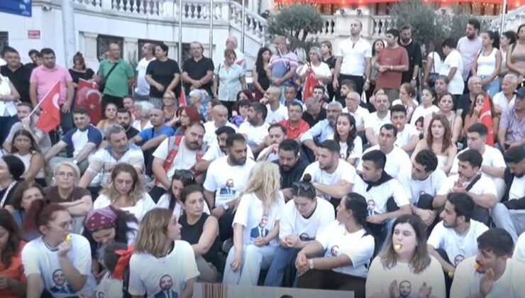 Beyoğlu’nda İnan Güney için oturma eylemi: ‘Rantçılara Beyoğlu’nun bir kuruş hakkını yedirmediği için tutsak’