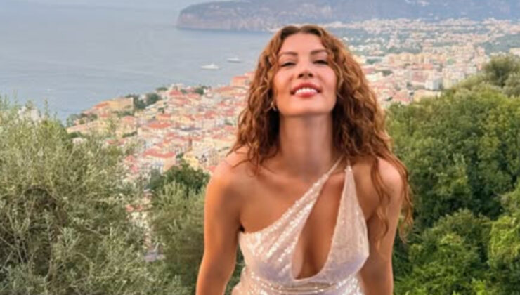 Burcu Özberk’in Mısır pozları beğeni topladı! “Mısır ışıklandı”