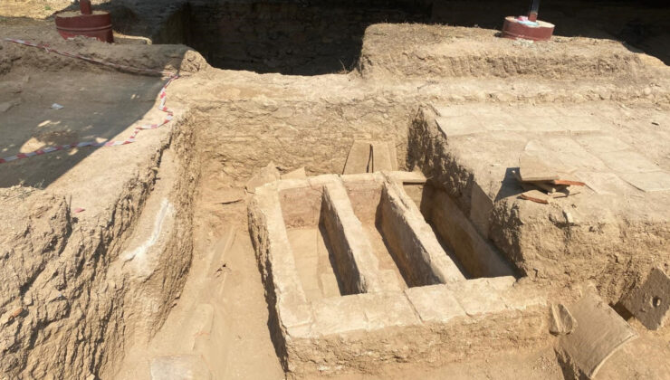 Bursa’da Roma dönemine ait mozaik ve mezarlar bulundu