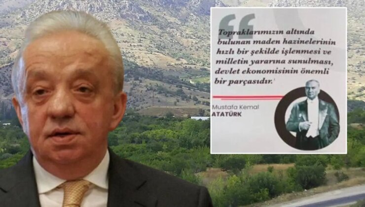 Cengiz Holding, Eskişehir’de siyanürlü yağma projesine ‘Atatürk’ü alet etti